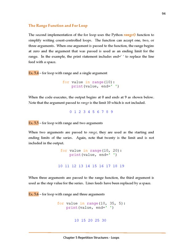 Introduction to Python Programming: Starting Out with IDLE - Repetition Structure- Loops 6
